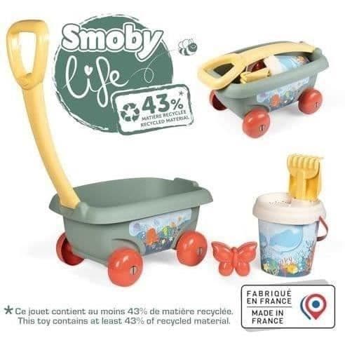 SMOBY - SMOBY Liv - Utrustad Strandvagn