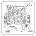 Miniatyrbild 4 av 4: Utomhuslek - FEBER - Power 4 Giant lekplats - Anti-UV plast - 21 ringar