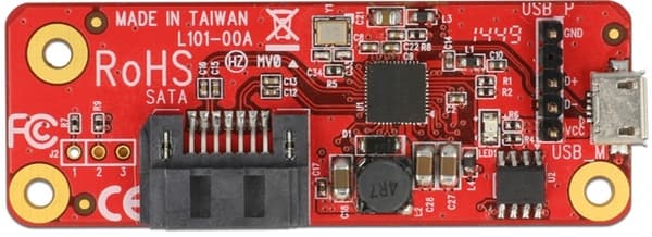 DeLOCK 62626,Adapter för att ansluta SATA-enheter till Raspberry Pi