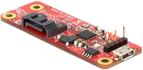 DeLOCK 62626,Adapter för att ansluta SATA-enheter till Raspberry Pi