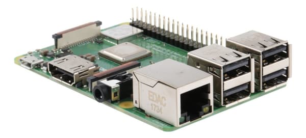 Raspberry Pi 3 Model B+, enkortsdator, Bluetooth, Wi-fi, PoE