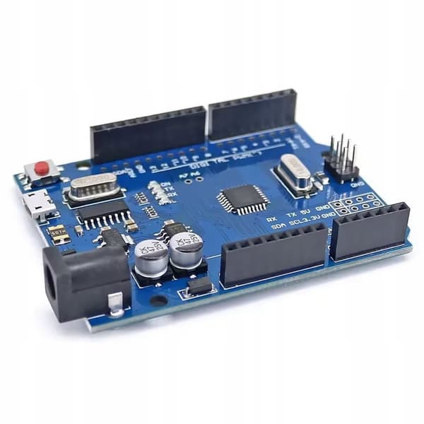ACS A1 ATMEGA328 AVR mikro-USB-modul til Arduino UNO R3 med Goldpin-strimmel