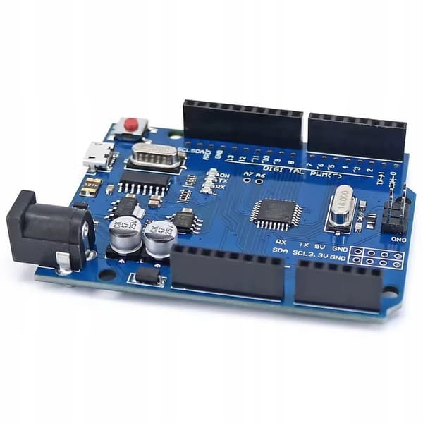 ACS A1 ATMEGA328 AVR mikro-USB-modul til Arduino UNO R3 med Goldpin-strimmel