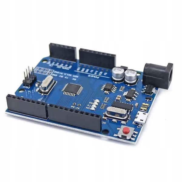 ACS A1 ATMEGA328 AVR mikro-USB-modul til Arduino UNO R3 med Goldpin-strimmel