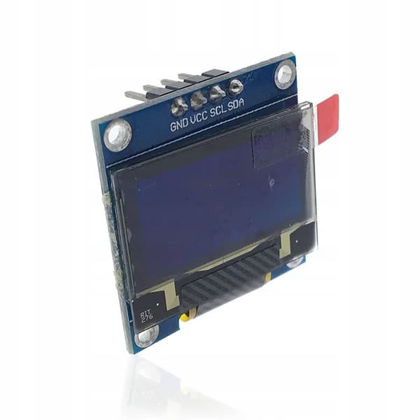 Rosfix OLED-displaymodul 0,96" 4-bens hvid