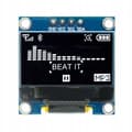 Miniatyrbillede 6 af 7: Rosfix OLED-displaymodul 0,96" 4-bens hvid