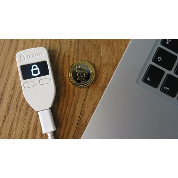 TREZOR Hårdvara Kryptovaluta Plånbok Bitcoin Ethereum Litecoin AltCoin - VIT