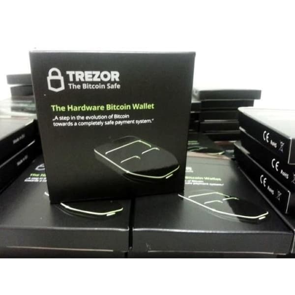 TREZOR Hårdvara Kryptovaluta Plånbok Bitcoin Ethereum Litecoin AltCoin - VIT