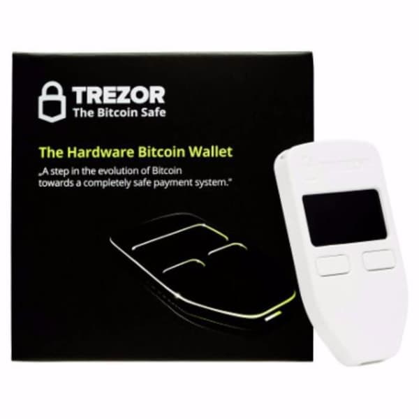 TREZOR Hårdvara Kryptovaluta Plånbok Bitcoin Ethereum Litecoin AltCoin - VIT
