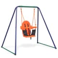 Miniatyrbillede 5 af 11: vidaXL 2-i-1 gynge og babygynge orange