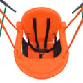 Miniatyrbillede 11 af 11: vidaXL 2-i-1 gynge og babygynge orange
