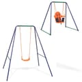 Miniatyrbillede 1 af 11: vidaXL 2-i-1 gynge og babygynge orange