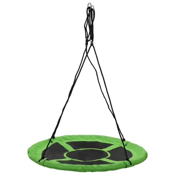 vidaXL Keinu 110 cm 100 kg vihreä