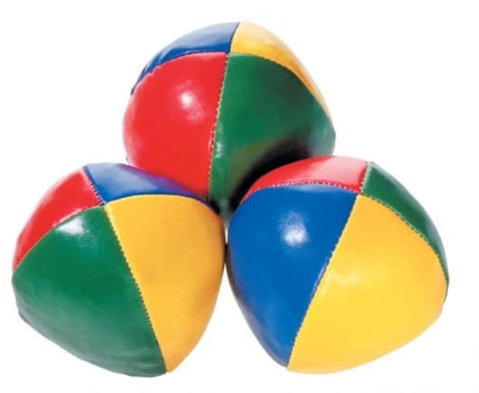 Jongleringsbollar 7 cm - Robetoy