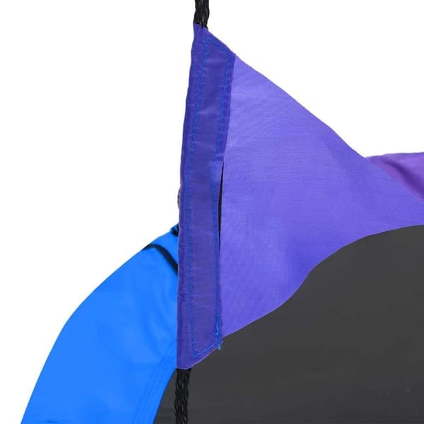 vidaXL Regnbuehuske med flagg 100 cm