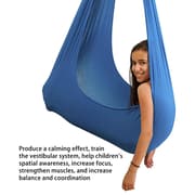 Børneterapi Swing Yoga Knus Sensorisk hængende elastisk hængekøje - Lille- Pink
