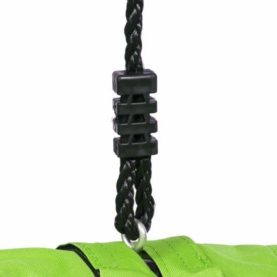 Pesuvaippamatto vihreästä 600D polyesteriä, 90 cm halkaisija, mukana heittopuuna 150 kg asti