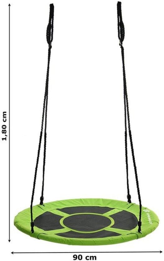 Pesuvaippamatto vihreästä 600D polyesteriä, 90 cm halkaisija, mukana heittopuuna 150 kg asti