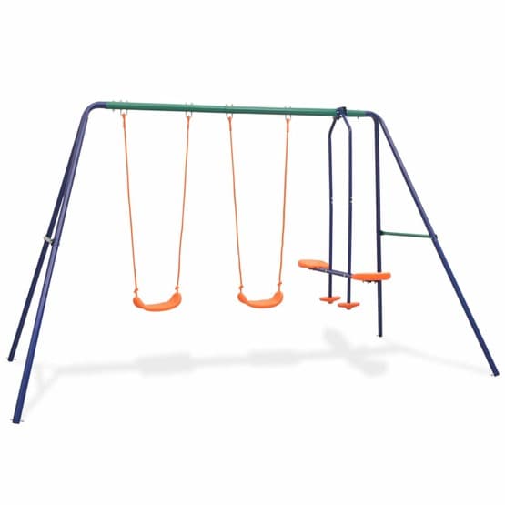 Gungställning Med 4 Sitsar Orange