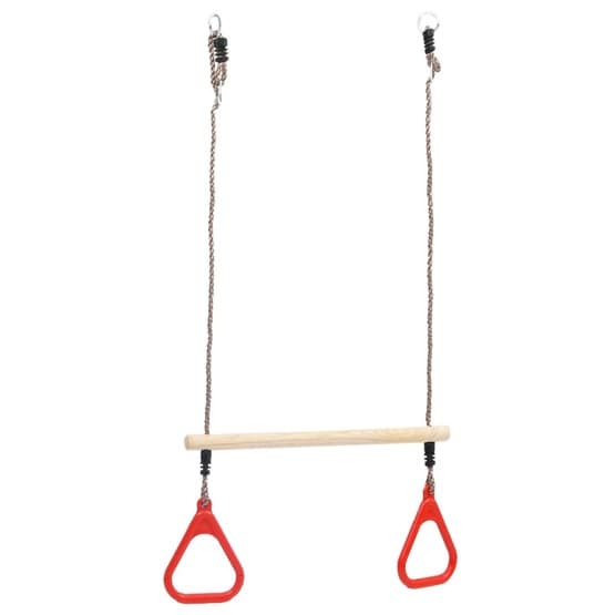 Trapetsgunga Med Gymnastikringar