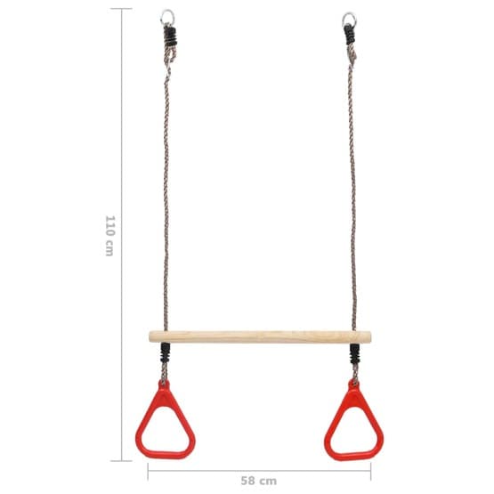 Trapetsgunga Med Gymnastikringar
