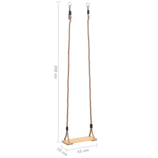 Gunga 200 Cm Massiv Furu