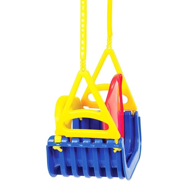 vidaXL 3-i-1 gungsits 29x40x39,5 cm polypropylen