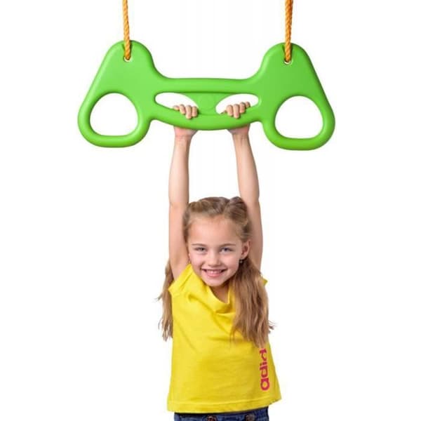 RING gymnastisk trapetsgunga - Barn - Grön - Styv plast - Anti-UV