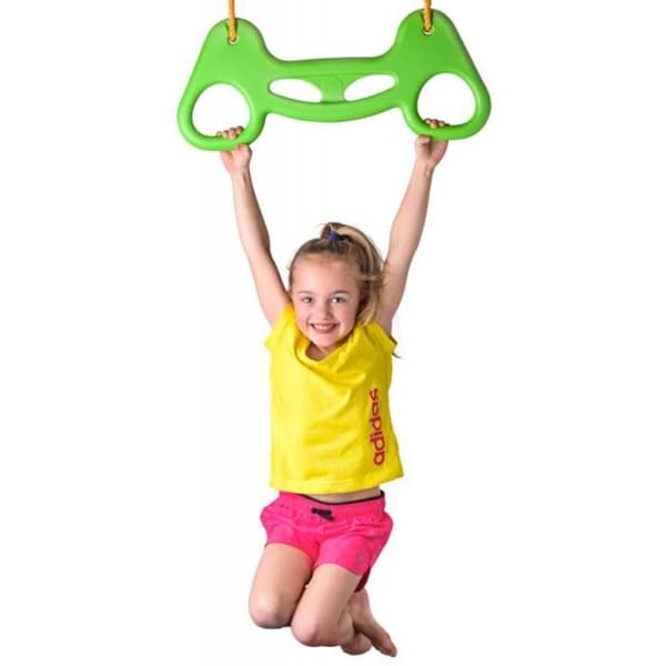 RING gymnastisk trapetsgunga - Barn - Grön - Styv plast - Anti-UV