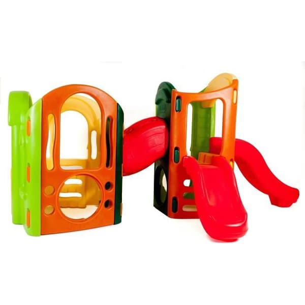 8 i 1 aktivitetscenter - LITTLE TIKES - Blandat - 2/8 år - Rutschbana - Klättring - Tunnel