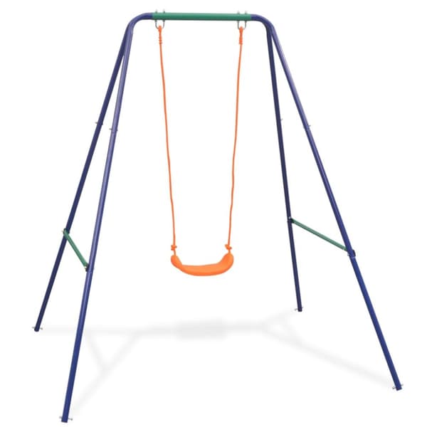 The Living Store 2-i-1 gynge og babygynge orange -  Gynger