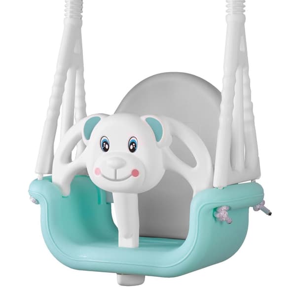 Ricokids 3in1 Teddy Bear Bucket Swing Turkos