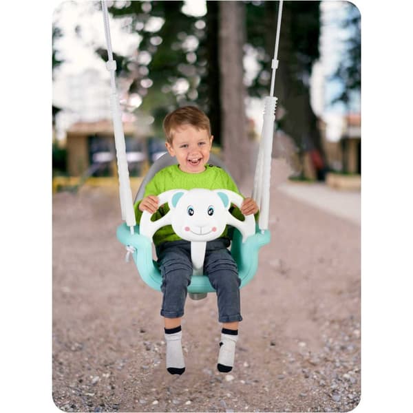 Ricokids 3in1 Teddy Bear Bucket Swing Turkos
