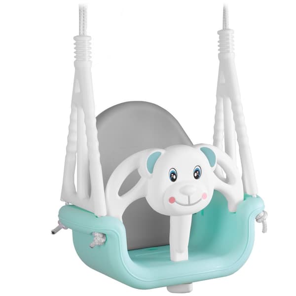 Ricokids 3in1 Teddy Bear Bucket Swing Turkos