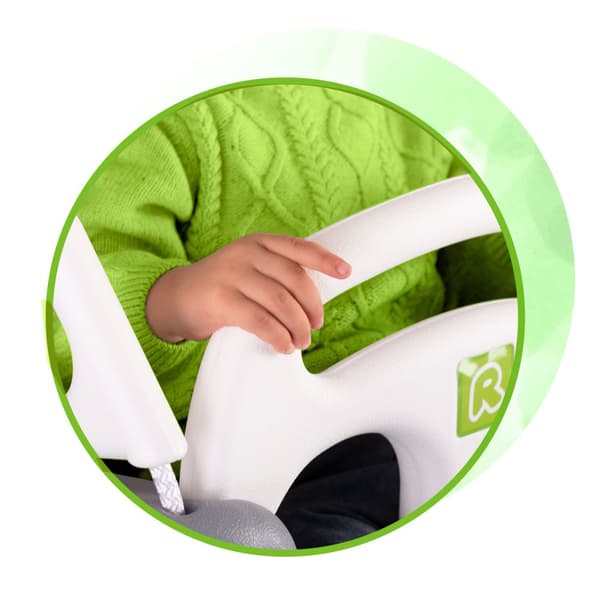 Ricokids Elephant 3i1 spandgynge, grå og grøn