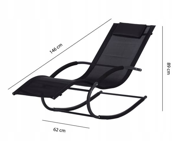 Premium Zero Gravity Sittsoffa - Lyxig Utemöbel för Komfort