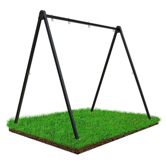 Gunga / Hängstol Tripod 3-I-1 - Grafit - 260X195X230 cm - 220 kg