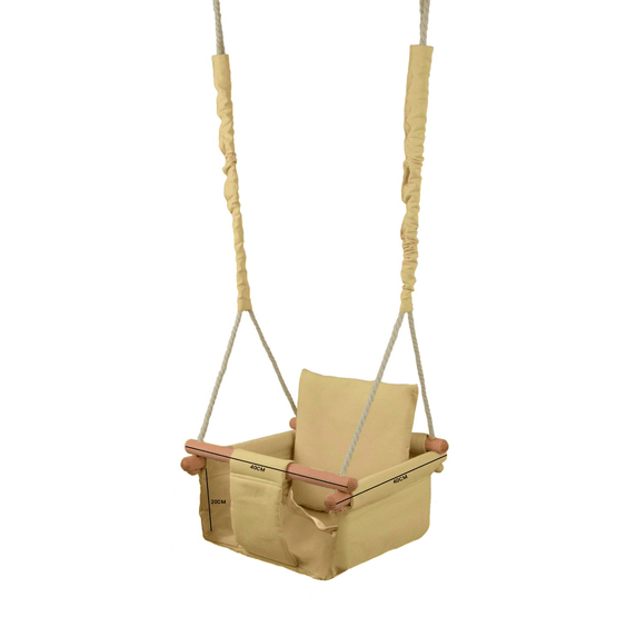 Babygunga - Babygungstol - Max 20 Kg - Kräm