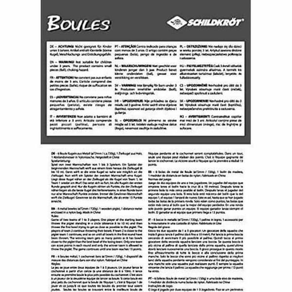 Boulespel Schildkröt