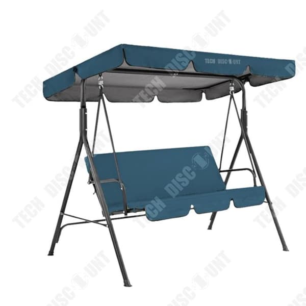 TD® Ersättningsskydd för Garden Swing Blå Oxford-tyg Swing Cover Outdoor Swing Cover