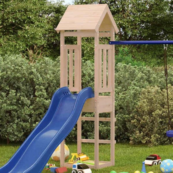 vidaXL Spelbord 52,5x46,5x206,5 cm massivt furu 826511
