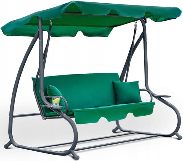 Havegynge FORSTÆRKET RELAX COMFORT grøn