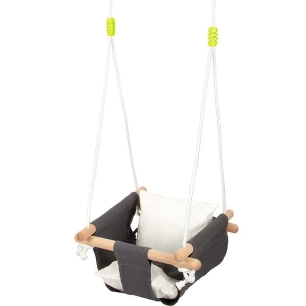 Babysväng - Komfort - Bokträ - 33x33x58 cm - 12 månader och mer - Inomhus