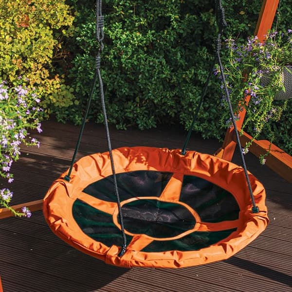 Storkformad gunga - Bo - Greenmil - Orange - Diameter: 100 cm - GR0228