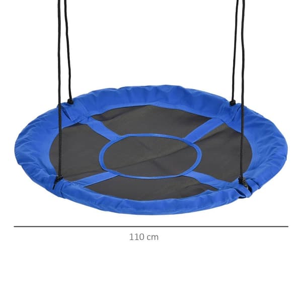 Udendørs Rede Gynge, Ø110cm, Ø110 cm, Blå