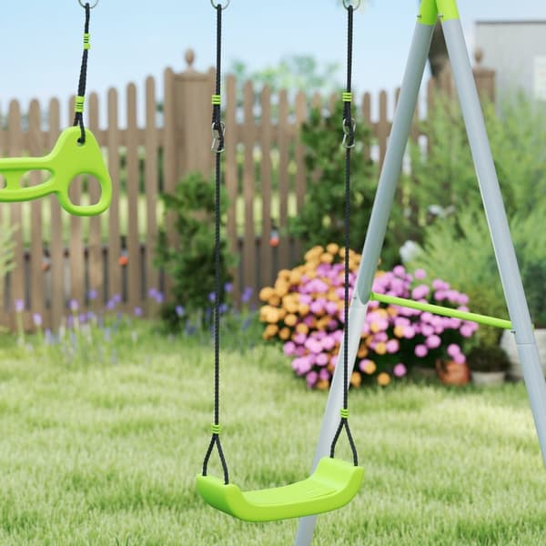 Rootz 3 -i -1 raketspeltält - Barn Swing - Barngymnasium - Säker design - 283 cm x 180 cm x 182 cm
