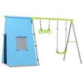 Miniatyrbild 10 av 11: Rootz 3 -i -1 raketspeltält - Barn Swing - Barngymnasium - Säker design - 283 cm x 180 cm x 182 cm