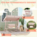 Miniatyrbild 6 av 11: Rootz Hollywood Swing for Children - Barn Swing Seat - 2 -sits utomhussväng - Stålram - 112 cm x 75 cm x 120 cm