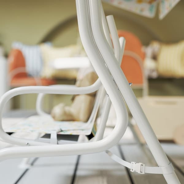 Rootz Hollywood Swing for Children - Kids Swing Set - 2 -Seater Playground Swing - Sun Protection - 112 cm x 75 cm x 120 cm