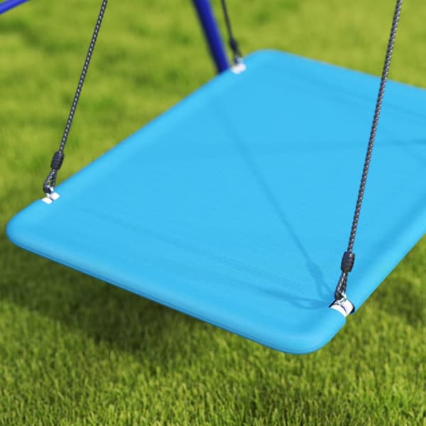 Rootz Swicken 3 -Child Swing Set - Outdoor Playset - Garden Swings - Holdbar stålramme - 365 cm x 180 cm x 184 cm
